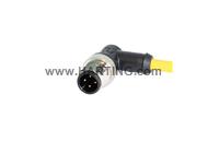 M12 A-cod 4-pol an/- m/- PUR 5m