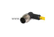 M12 A-cod 5-pol an/- m/- PVC 1m