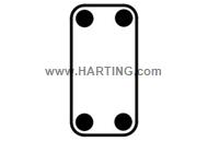 4 M, 0 F, hood-housing, modular