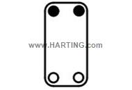 2 M, 2 F, hood-housing, modular