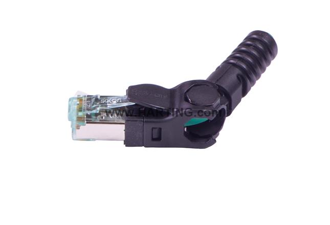 VarioBoot RJ45 IP20Cat.6A8pol LaR black