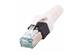 DualBoot RJ45 PP IP20 Cat.6A 8pol white