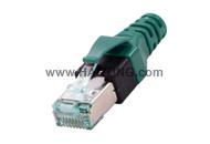 DualBoot RJ45 IP20 Cat.6A, 8pol., green