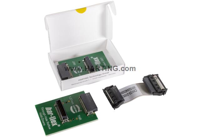 har-flex sample box with PCB