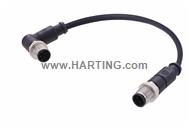 M12 A-cod 4-pol st /an m /m PUR 14.50m
