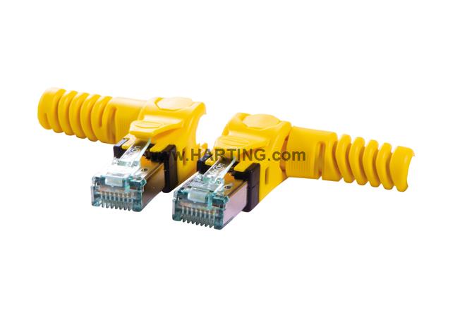 VarioBoot RJ45 IP20Cat.6A8pol LaR yellow