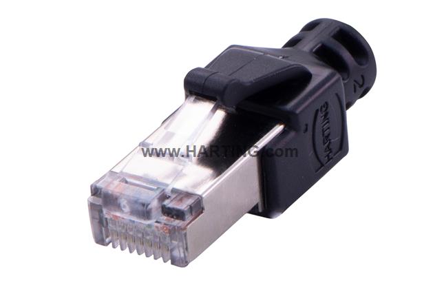 RJ45 IP20 8pol. overmolded CN