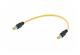 RJI 10G cable assy, Cat6a, PVC, 0,5m