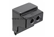 Han 24HPR Hood Angled Entry 2xM40 SV