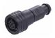 M12 PP outer straight female 4-pole OM u