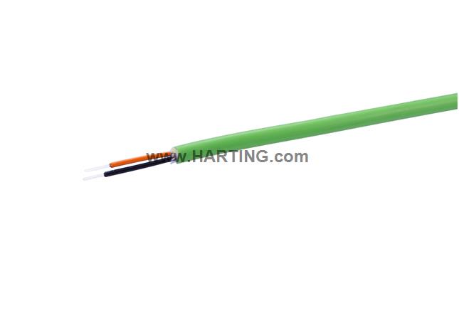 FO Cable,2-chanel,2P980/1000,ø8mm,green