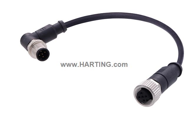 M12 A-cod 5-pol an /st m /f PUR 6.00m