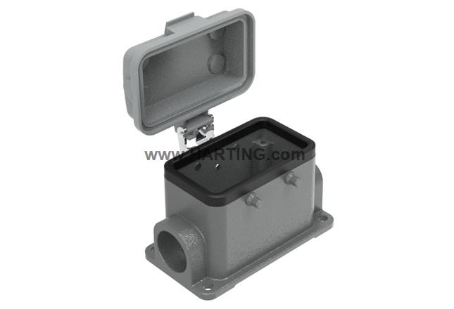 BASE SUP. 2 ENT.PG16 C/TAPA METAL