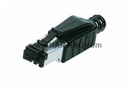 RJ Ind. RJ45 Cat.5, 4pol. overm