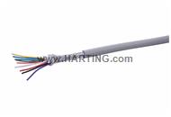 926AWG,shielded, PVC, GY,OD6, Techtron