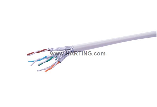 U/FTP 26AWG 4Pair Cat.6A LSZH grey