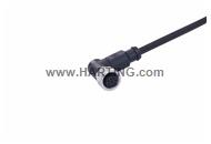 M12 A-cod 8-pole an/- f/- PUR 0.5m