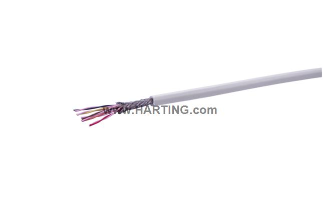 HAR-MIK CABEL ROUND, 10POL, 100M REEL