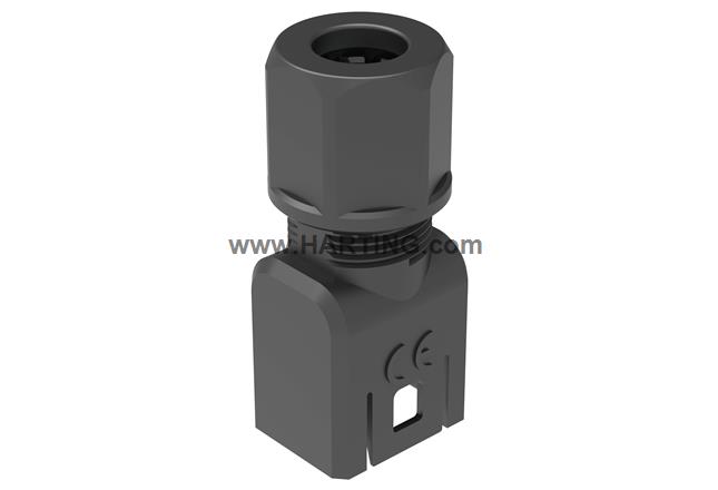 Han 1A-back shell 3,5-6mm