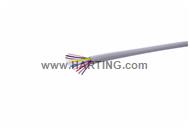 12x0,14mm² PUR trailling torsion black