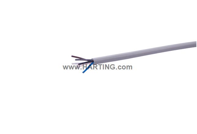 5x0,34mm² PVC LiYY grey