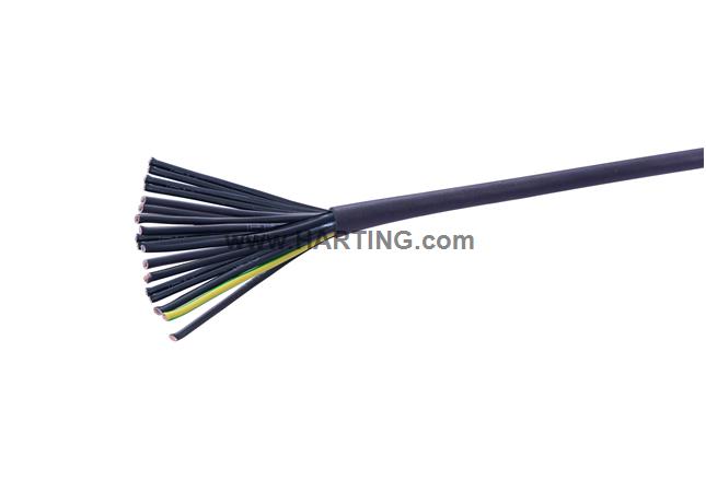 Cable, 25c x 16 AWG, tray, TC-ER, SAB