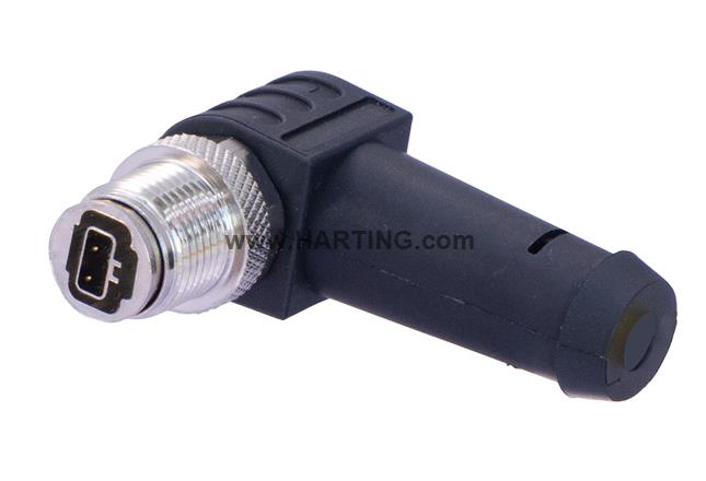 HARTING M12 T1 Industrial angled up