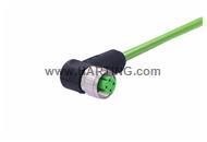 M12 Cable Assembly D-cod an/- f/- 7,5m