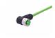 M12 Cable Assembly D-cod an/- f/- 1,0m