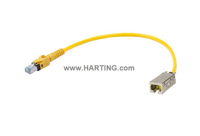 VB RJ45 UaD - RJ45 jack Hiff PUR 0.5m