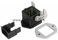 Han3M RJ45 Hybrid metal PFT housing