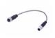 M12 A-cod 8-pole st/st m/f PVC 10.0m