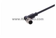 M12 A-cod 8-pole an/- m/- PUR 10.0m