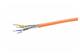 4x2xAWG 26/7 S/FTP Cat.5e FRNC, orange