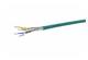 4x2xAWG 26/7 S/FTP Cat.7 FRNC, green