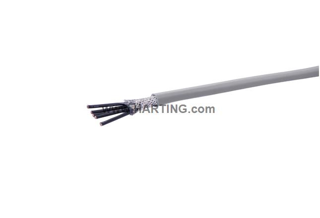 Kabel PVC 16078 F-CY-OZ 5x1,5mm² grey