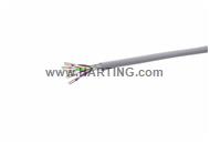 Helu Signal PVC cable 5x2x0,14mm², grey