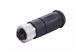 M12 Power K-cod 4+PE st/- f/- scr
