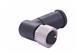 M12 Power K-cod 4+PE an/- f/- 0° scr