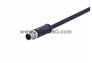 M12 K-cod 4+PE st/- m/- PUR 5.0m